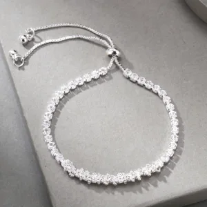 Women’s Elegant Rhinestone Adjustable Bracelet